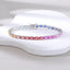 Eternity Tennis Tennis Bracelet - Rainbow Multicolor