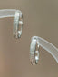 Luxe Heirloom Earrings - White Moissanite