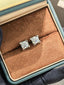 Luxe Heirloom Earrings - White Moissanite