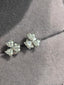 Sweetheart Earrings - White Moissanite