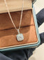 Sugar Cube Pendant Necklace