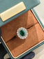 Princess Diana Ring - Emerald Green