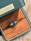 Droplet Teardrop Ring - Royal Blue