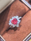Sweetheart Ring - Padparadscha Pink