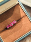 Eternity Band Ring - Pigeon Blood Red