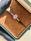 Luxe Heirloom Ring - Padparadscha Pink