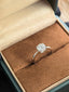 Luxe Heirloom Ring - White Moissanite