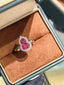 Luxe Heirloom Ring - Pigeon Blood Red