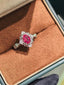 Luxe Heirloom Ring - Pigeon Blood Red