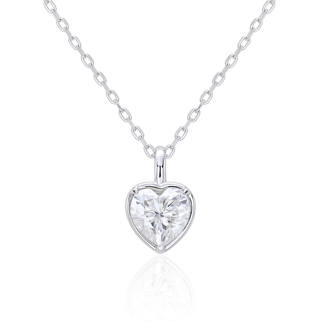 Collar con dije de corazón Main Image