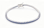 Eternity Tennis Tennis Bracelet - Blue Sapphire