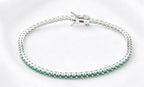 Eternity Tennis Tennis Bracelet - Tsavorite Green