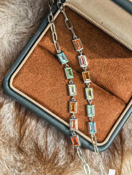 Luxe Heirloom Tennis Bracelet - Multicolor