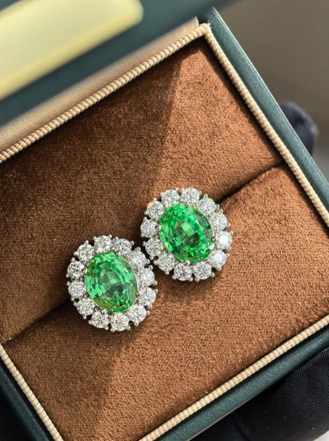 Statement Solitaire Earrings - Classic Lustre #3