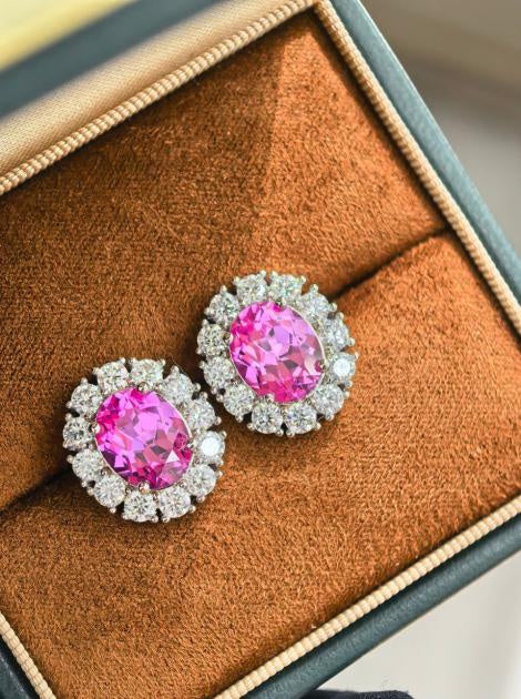 Statement Solitaire Earrings - Classic Lustre #5