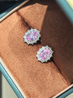 Princess Diana Earrings - Sakura Pink
