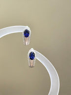 Luxe Heirloom Earrings - Royal Blue