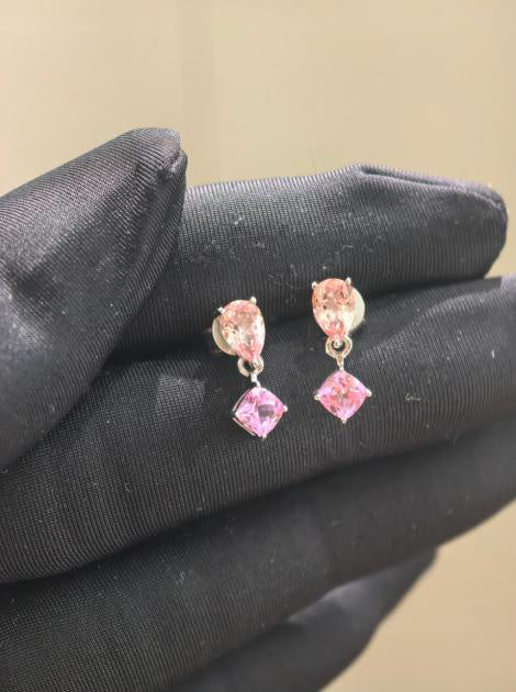 Droplet Teardrop Earrings - Classic Lustre