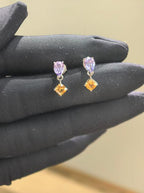Droplet Teardrop Earrings - Classic Lustre #2
