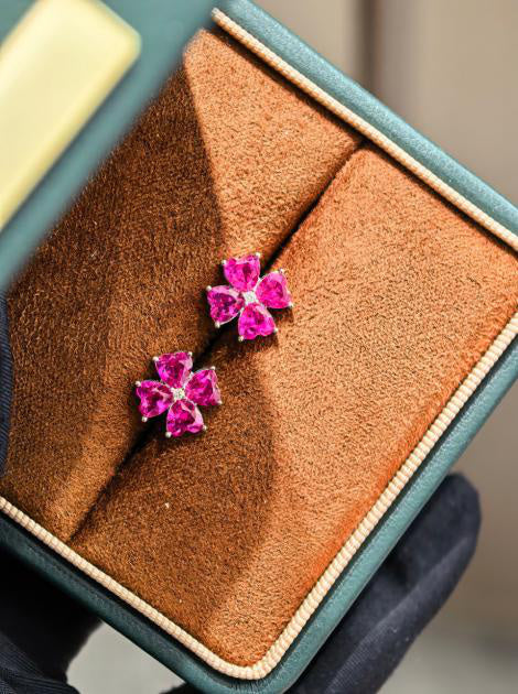 Sweetheart Earrings - Classic Lustre #3