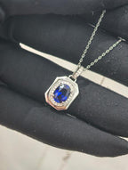 Luxe Heirloom Pendant Necklace - Royal Blue