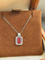 Luxe Heirloom Pendant Necklace - Lotus Pink