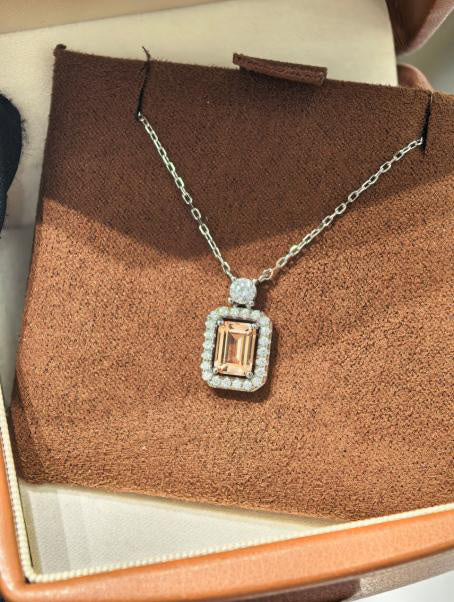 Luxe Heirloom Pendant Necklace - 摩根粉
