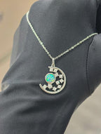 Luxe Heirloom Pendant Necklace - 白彩
