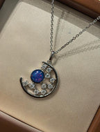 Luxe Heirloom Pendant Necklace - Purple Sapphire