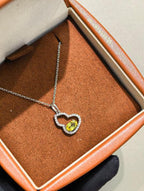Luxe Heirloom Pendant Necklace - Canary Yellow