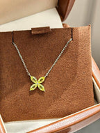 Luxe Heirloom Pendant Necklace - Canary Yellow