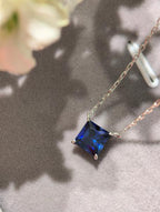 Luxe Heirloom Pendant Necklace - Royal Blue