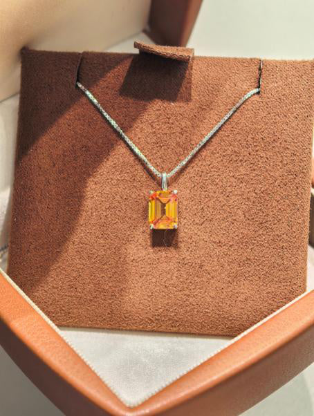 Luxe Heirloom Pendant Necklace - 威士忌