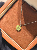 Luxe Heirloom Pendant Necklace - Canary Yellow