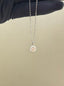 Luxe Heirloom Pendant Necklace - White Moissanite