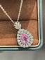 Droplet Teardrop Pendant Necklace