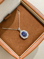 Statement Solitaire Pendant Necklace