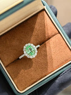Princess Diana Ring - Mint Green