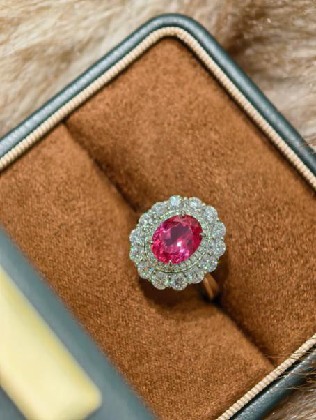 Princess Diana Ring - 帕拉恰-火莲