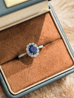 Princess Diana Ring - Royal Blue