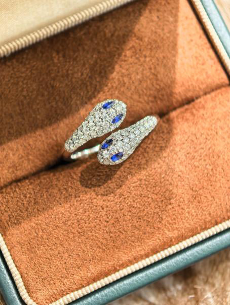 Luxe Heirloom Ring - Royal Blue