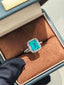 Luxe Heirloom Ring - Paraiba Blue