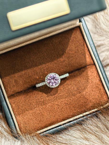 Luxe Heirloom Ring - Padparadscha Pink