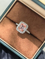 Luxe Heirloom Ring - Padparadscha Pink