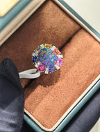 Luxe Heirloom Ring - 欧泊紫
