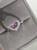 Sweetheart Ring - Lavender Purple