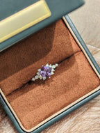 Luxe Heirloom Ring - Purple Sapphire