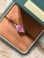 Luxe Heirloom Ring - Hot Pink
