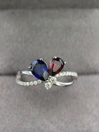 Luxe Heirloom Ring - Pigeon Blood Red