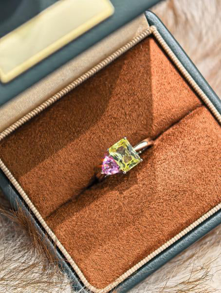 Sweetheart Ring - Canary Yellow